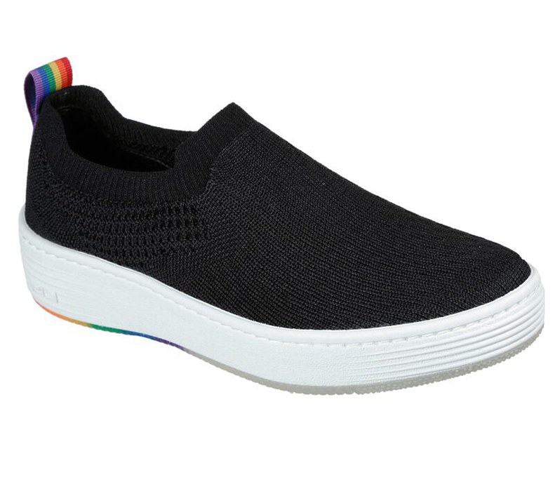 Skechers Dam Svarta Slip On - Palmilla - Dakota - Sverige (LNZYU-2305)